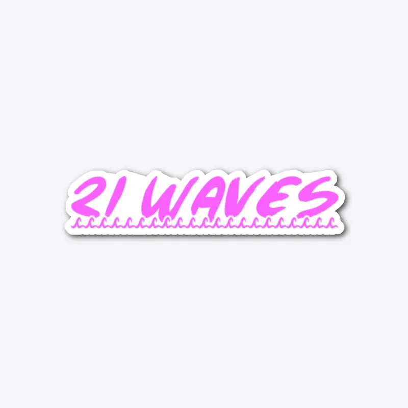 21 Waves - Hot Pink