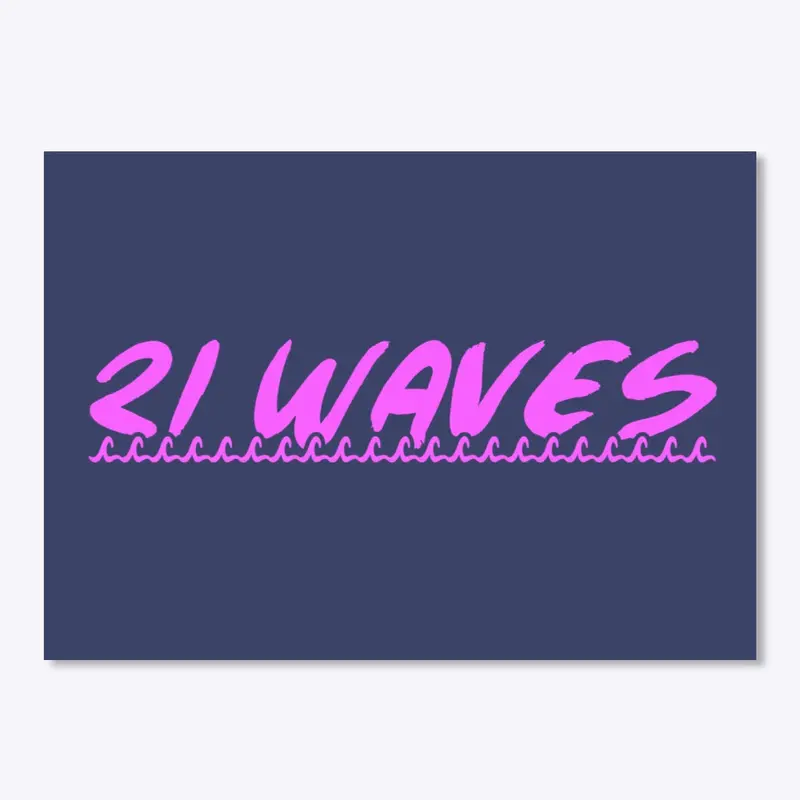 21 Waves - Hot Pink