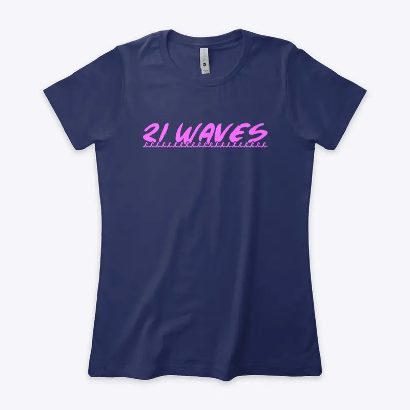 21 Waves - Hot Pink